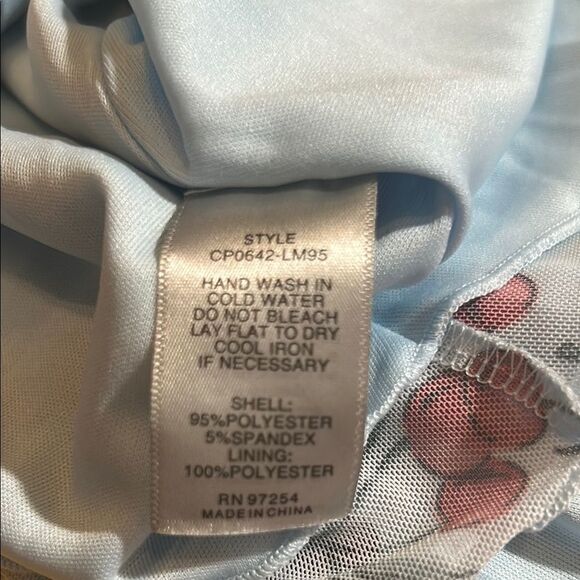 Cherry Print Ruffle Trim Top - Picture 10 of 10